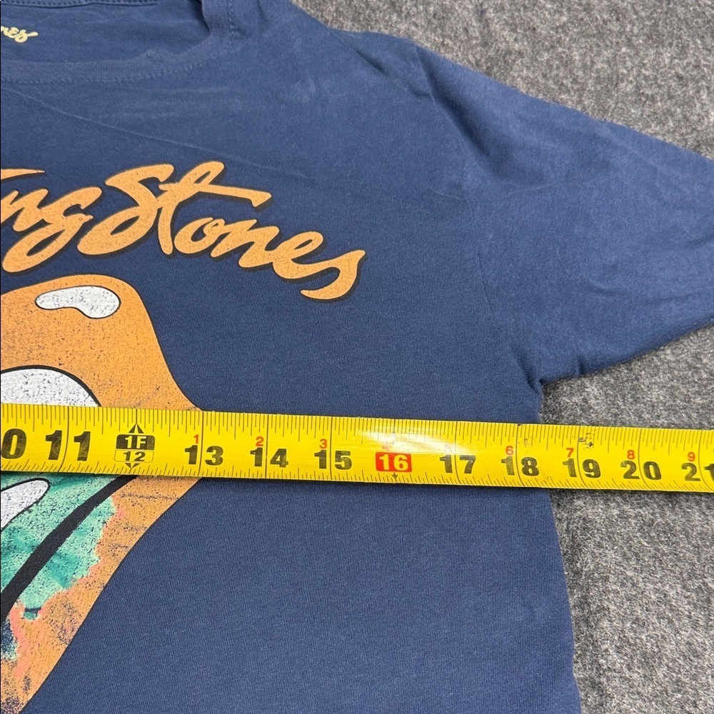 The Rolling Stones Blue Graphic Kids Tee - Picture 4 of 5